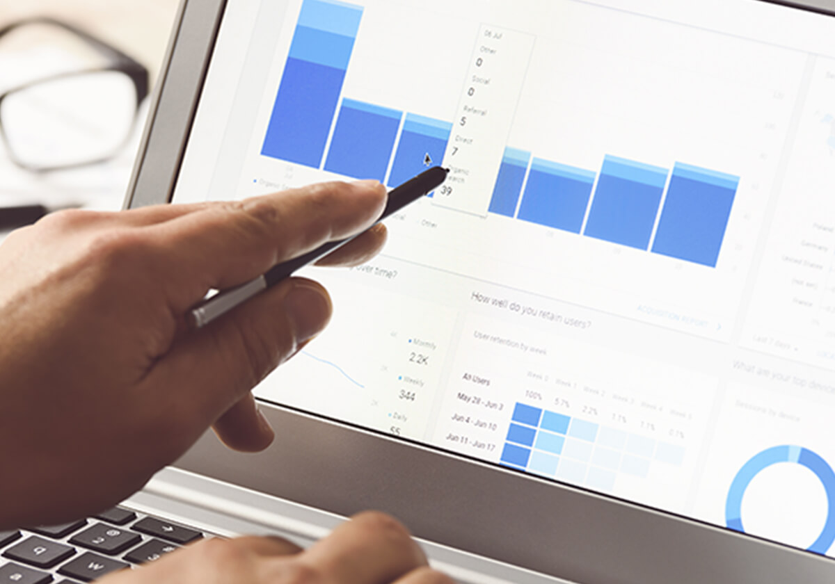 目標ごとのレポーティング・改善施策